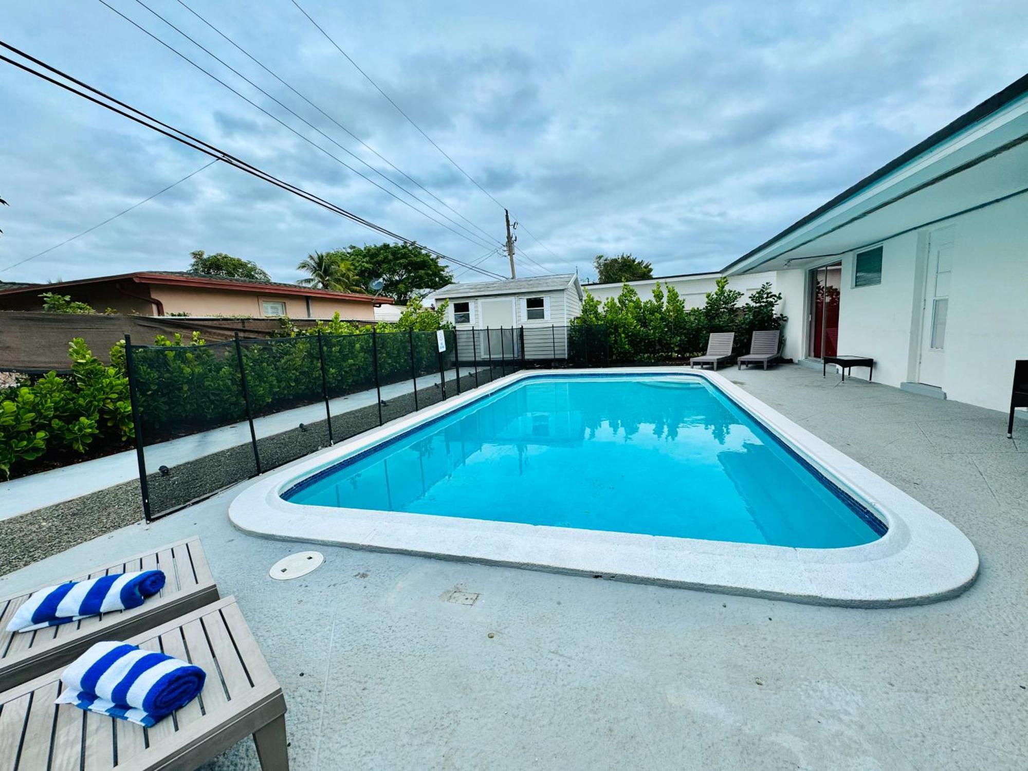 Tropical Villa Pool Courtyard & Garden View Fort Lauderdale Exteriér fotografie