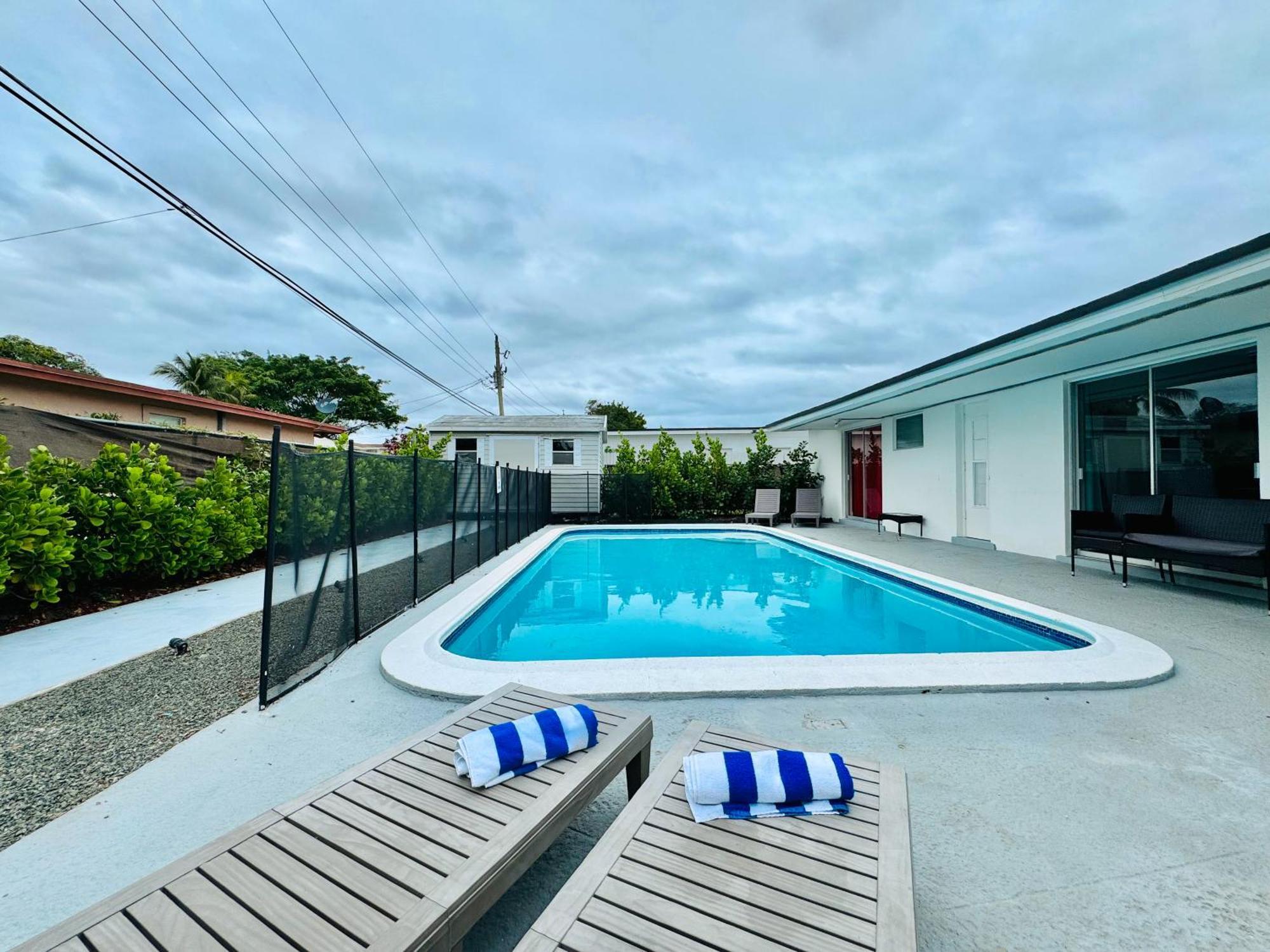 Tropical Villa Pool Courtyard & Garden View Fort Lauderdale Exteriér fotografie