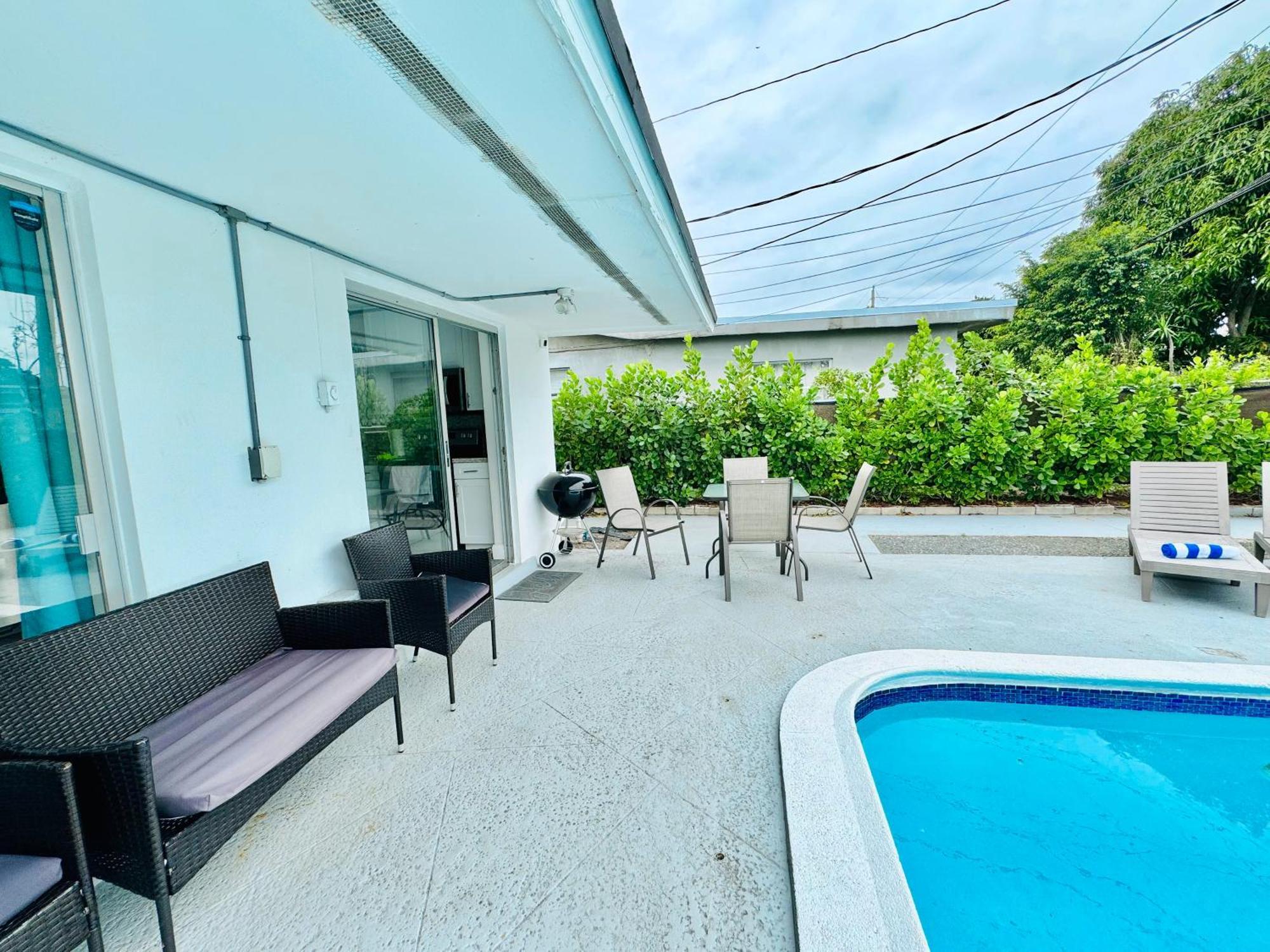 Tropical Villa Pool Courtyard & Garden View Fort Lauderdale Exteriér fotografie